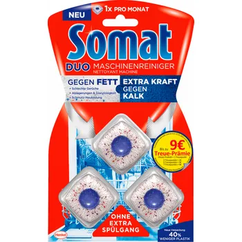 Čistič myček Somat DUO čisticí tablety do myčky 3 ks