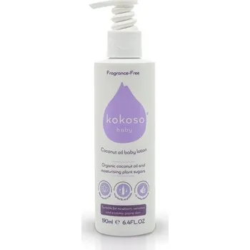 Tělové mléko Kokoso Baby Tělové mléko bez parfemace 190 ml