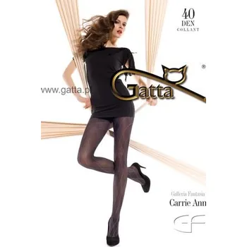 Dámské punčochy CARRIE ANN 14 40den-punčochové kalhoty Gatta nero-černé 2-S