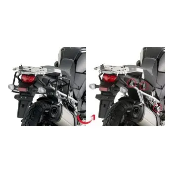 Motodoplněk PLR3105 trubkový nosič Suzuki DL 1000 V-Strom (14-19) EASY FIT pro boč. kufry - DEMONTOVATELNÝ GIVI s.r.l. 342844