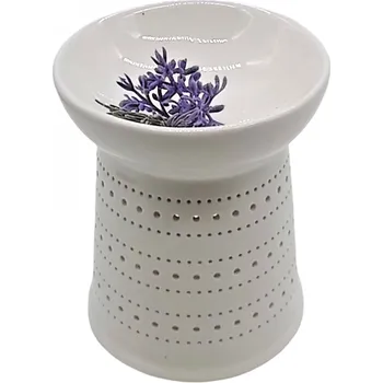 Aroma lampa Aromalampa bílá s dekorem