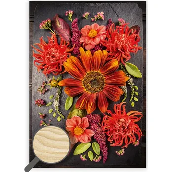 Obraz Dřevěný obraz Flowers