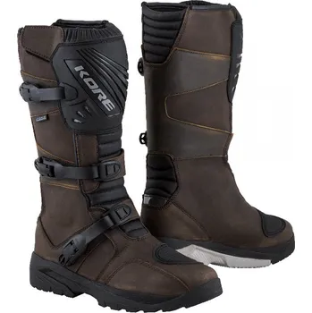 Moto obuv Boty Adventure Long 3.0, KORE (hnědé) (Velikost: 36)