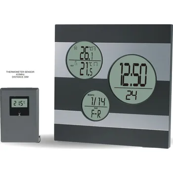 Meteostanice MPM Moderní digitální meteostanice s teplotním senzorem C02.2577 (MPM Moderní digitální meteostanice s teplotním senzorem C02.2577)