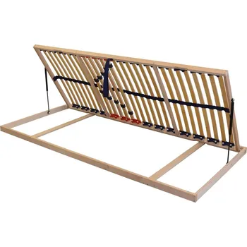 Postelový rošt TEXPOL COMFORTFLEX BOČNÍ VÝKLOP - lamelový rošt 90 x 200 cm, březové lamely + březové nosníky