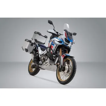 Zavazadlo na motocykl Adventure set hliníkových kufrů TRAX ADV stříbrné provedení Honda CRF 1100 L Africa Twin Adventure Sports (20-)