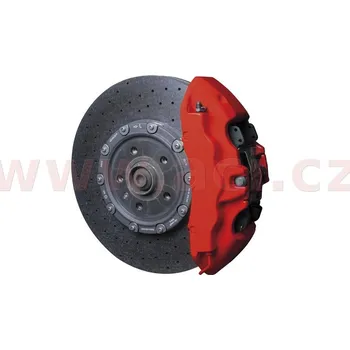 Auto-moto FOLIATEC dvousložková barva na brzdové třmeny ČERVENÁ MATNÁ (sada k aplikaci)