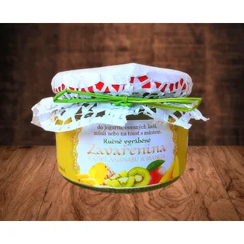 Zavařenina z kiwi, ananasu a manga, 250 g