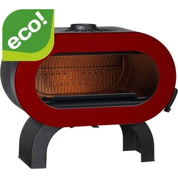 Krbová kamna Invicta Fifty arche - červená