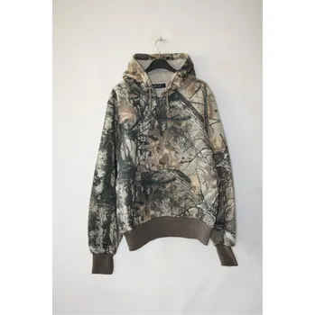 Ochranné vybavení na lov a střelbu Mikina Loshan s klokaní kapsou - RealTree Velikost: XL