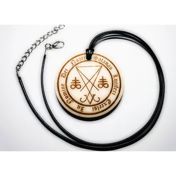 Náhrdelník HeLLWood - náhrdelník - In Nomine Sigil - průměr 50 mm