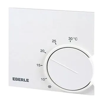 rozdělovač topení Eberle RTR 9724 pokojový termostat na omítku, 121 1707 51 100, 1 ks