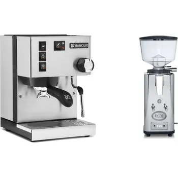 Set domácích spotřebičů Rancilio Silvia BC + ECM S-Automatik 64
