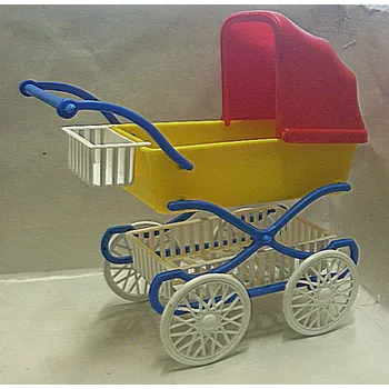 Kočárek pro panenku Kočárek pro panenku hluboký plastový malý