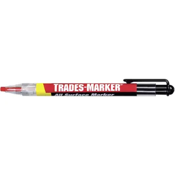 Markal Trade Marker Starter Pack 96132 permanentní popisovač červená 3.8 mm