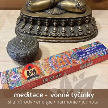 Čajovna Buddhistická praxe - vonné tyčinky k meditaci
