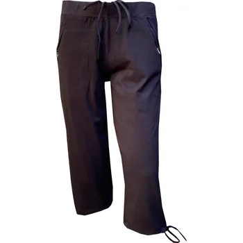 n-feel Dámské 3/4 tepláky FEV -138 Barva: Černá, Velikost: 3XL