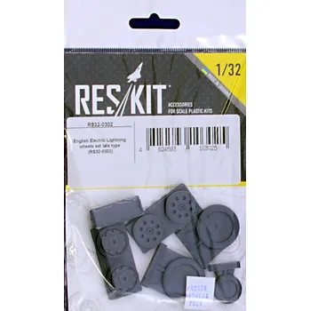 autíčko 1/32 English Electric Lightning wheels late type