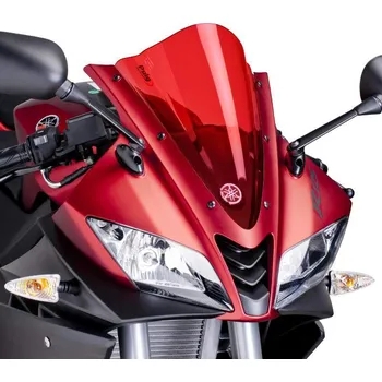 Plexi Puig pro Yamaha YZF-R 125 08-14 červené