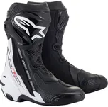 Boty SUPERTECH R, ALPINESTARS (černá/bílá) 2026 (Velikost: 43)
