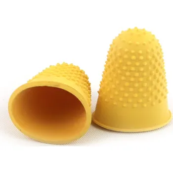 Kartáč pro zvířata SHOW TECH Trimovací náprstek PROFI L, žlutý