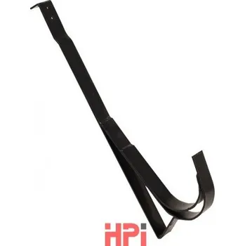 HPI Sněhová zábrana - držák na&nbsp;kulatinu za přídavnou lať - univerzální pro pálené a betonové tašky Pozink (ks) - množstevní sleva při odběru nad 12 000 Kč