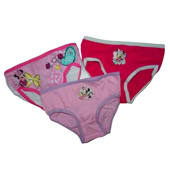 Dívčí spodní prádlo Dívčí kalhotky s obrázkem Minnie balené po 3 kusech. 116
