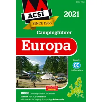 Cestování ACSI Internationaler Campingführer Europa 2021 - Ingo Wagner [DE] (2021, brožovaná)