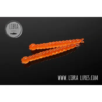 Umělá nástraha Libra lures SLIGHT WORM Hot Orange