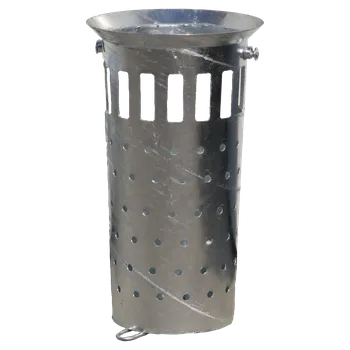 Odpadkový koš Bahenní koš pro uliční vpustě a kanály, 50 l, zinkovaný, slevy