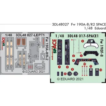 Volný čas Eduard 1/48 Fw 190A-8/R2 SPACE (EDUARD)