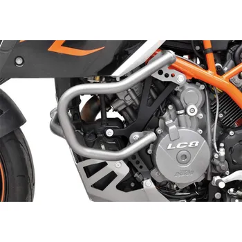 Rám pro motocykl Padací rámy Ibex KTM 990 SM / SMR / SMT stříbrné