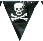 Fostex Vlaječky Pirát řetěz praporků 6 m