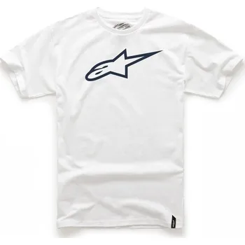 Pánské tričko Triko AGELESS krátký rukáv, ALPINESTARS (bílé/černé) (Velikost: M)