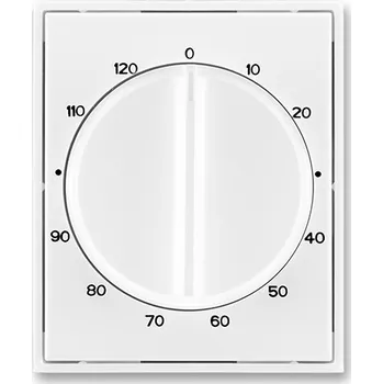vypínač ABB 3294E-A00160 01 Time®, Element® Kryt ovládače časového s otočným ovladačem, bílá / ledová bílá