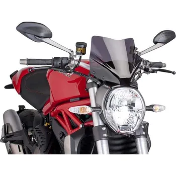 Plexi Puig Ducati Monster 1200/ S (Barva plexi: Tmavě kouřové)