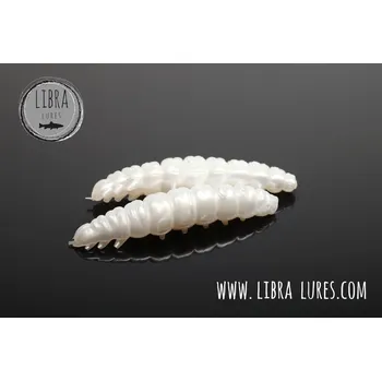 Umělá nástraha Libra Lures LARVA Pearl Silver