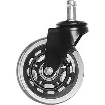 Kolečko pro židle ELEGANT - 75mm - čep 11mm