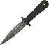 Bojový nůž K25 31898 Dýka na krk černá