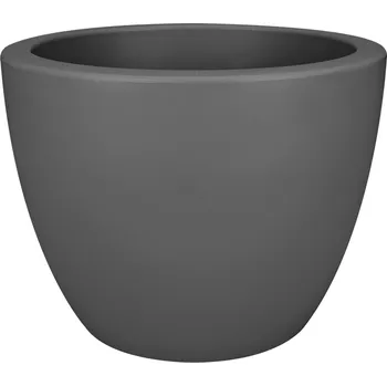Květináč Elho Pure Soft Round 50 cm antracit