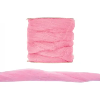 Příze Vlna polyesterová příze růžová 3 m