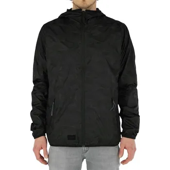 Pánská větrovka REELL bunda - Pack Logo Jacket Black Camo (120) velikost: S