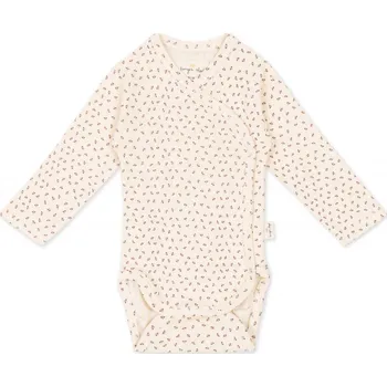 Kojenecký body Konges Slojd Konges Sløjd Body s dlouhým rukávem Tiny Clover Beige Velikost: 18 měsíců Konges Sløjd Body
