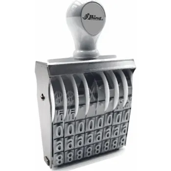 Shiny Číslovací razítko N-08, 8 znaků, výška 11 mm