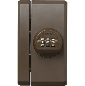 Zámek na kolo přídavný zámek na okno ABUS FTS106, na číselný kód, hnědý