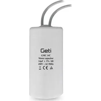 Kondenzátor Kondenzátor Rozběhový Motorový 14uF 450V GETI GMC