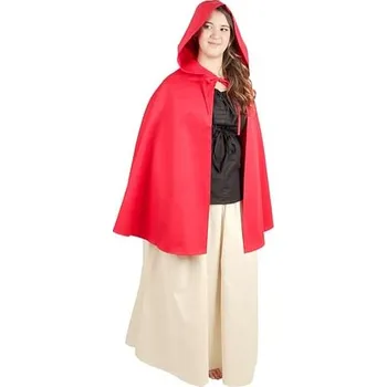 Karnevalový kostým imago Plášť Hobit, červený, velikost S