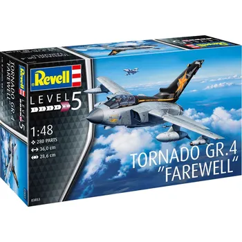 Plastikový model Plastic ModelKit letadlo 03853 - Tornado GR.4 Farewell (1:48)