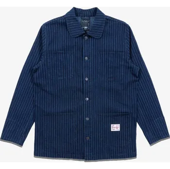 Pánská větrovka DIAMOND bunda - Woodland Striped Jacket Dark Denim (DKDM) velikost: M