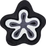 Koberec do koupelny Colani Ø 80 cm šedá